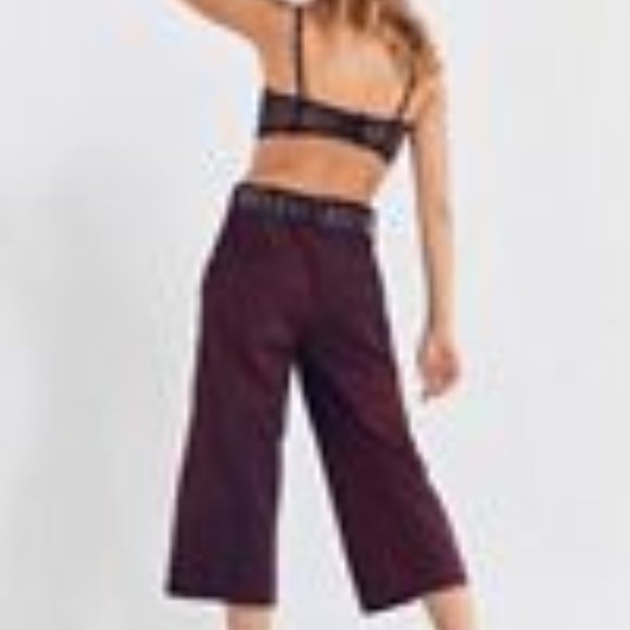 URBAN OUTFITTERS Anna Patchwork Plaid Cropped Pant - Picture 3 of 11